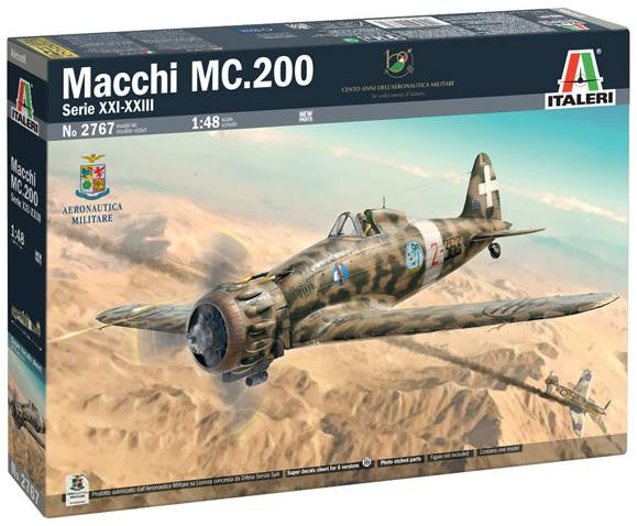 Italeri 1/48 Macchi MC.200 Saetta Serie 21-23 2767